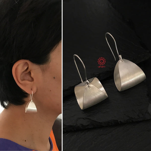 Contemporary light weight earrings in 92.5 silver.  Perfect wear from Dawn to Dusk 