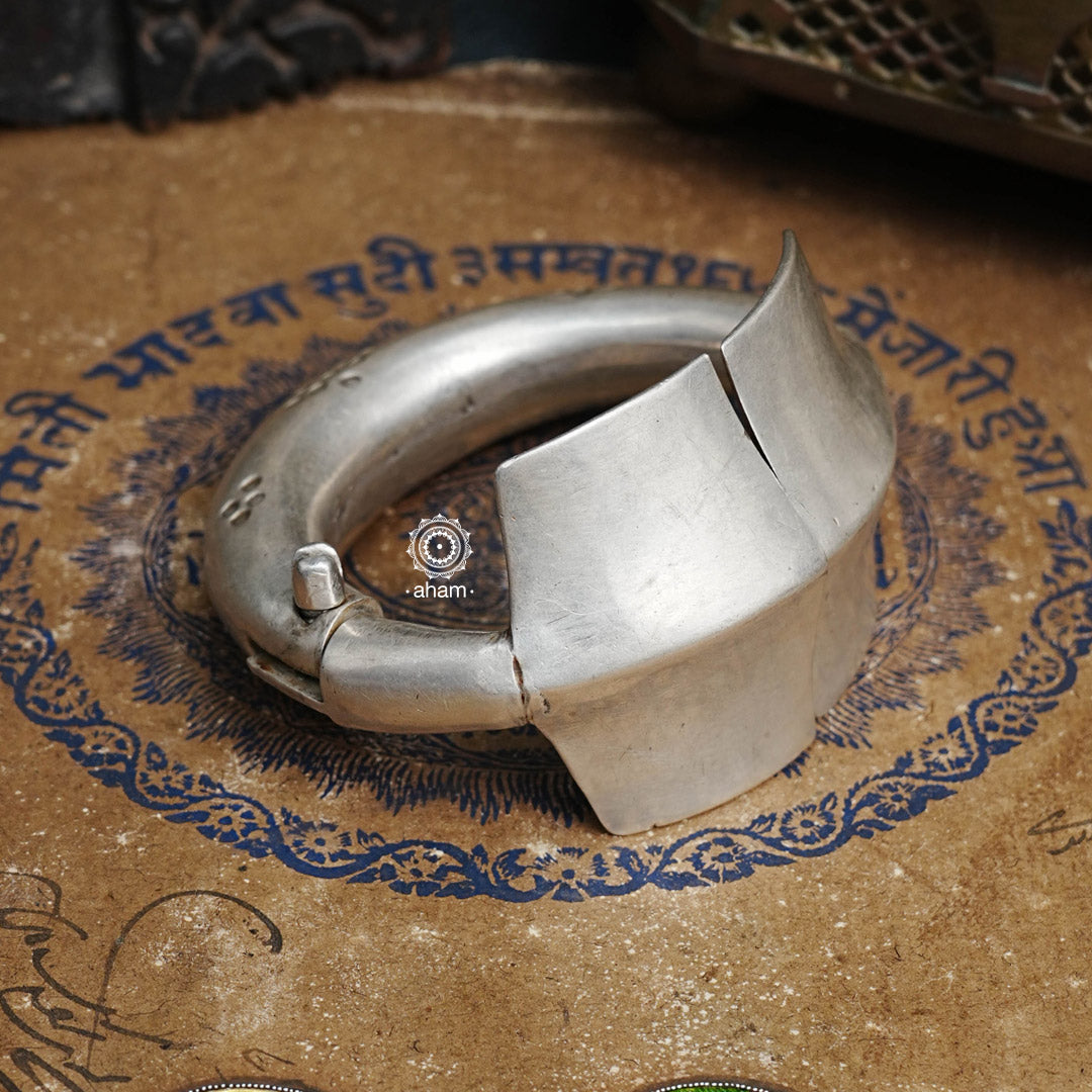 Heavy silver cheap kada