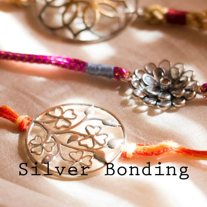 Festive Pink Gold Polish Silver Ring – aham jewellery