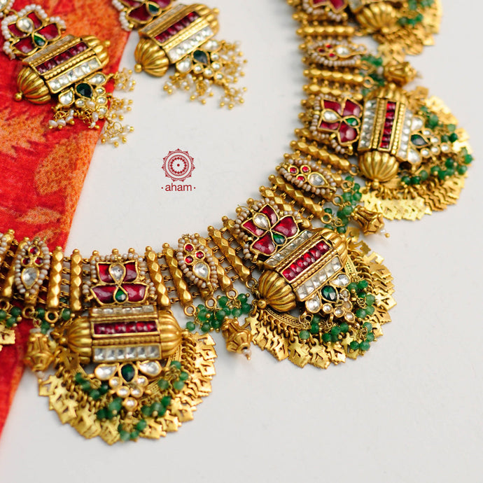  The Kaliganthi Neckpiece: A Timeless Jewel of Gujarati Heritage