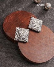 Mewad Studs handcrafted in 92.5 sterling silver. An ode to the glorious state of Rajasthan. Light weight great as everyday and ethnic wear.