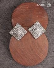 Mewad Studs handcrafted in 92.5 sterling silver. An ode to the glorious state of Rajasthan. Light weight great as everyday and ethnic wear.