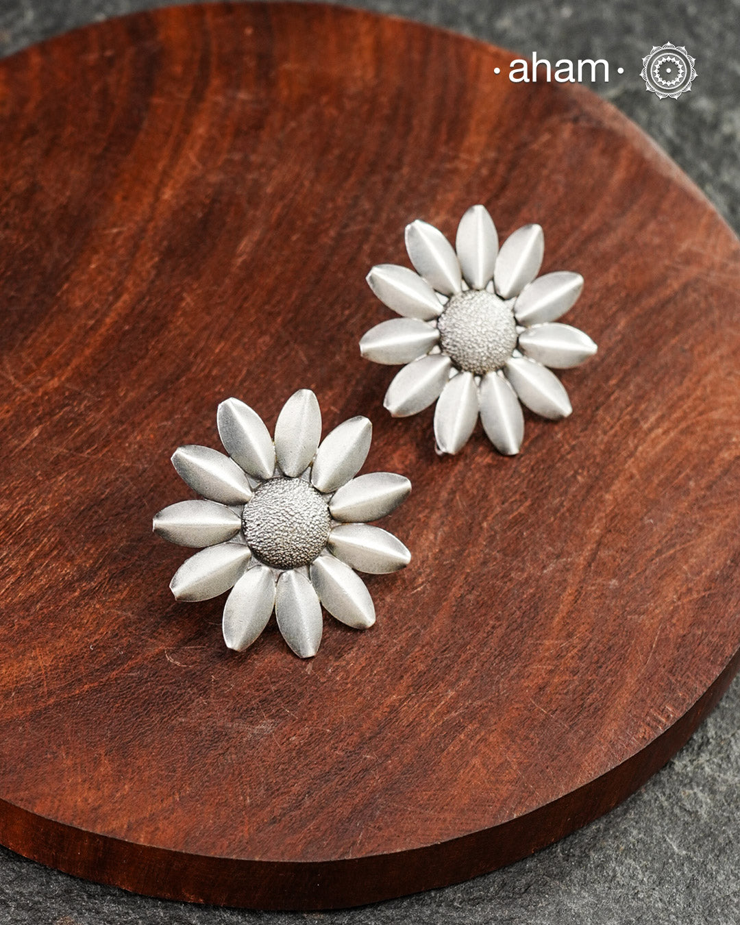 Mewad Studs handcrafted in 92.5 sterling silver. An ode to the glorious state of Rajasthan. Light weight, great as everyday and ethnic wear.