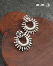 Silver Chandbali Earring in 92.5, light weight and easy to wear all day long.An ode to the glorious state of Rajasthan.