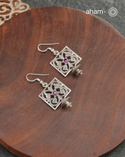 Mewad Earrings handcrafted in 92.5 sterling silver. An ode to the glorious state of Rajasthan. Light weight great as everyday and ethnic wear.&nbsp;
