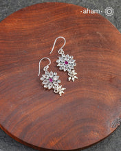 Mewad Earrings handcrafted in 92.5 sterling silver. An ode to the glorious state of Rajasthan. Light weight and great as everyday and ethnic wear.