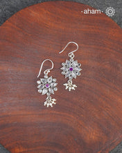 Mewad Earrings handcrafted in 92.5 sterling silver. An ode to the glorious state of Rajasthan. Light weight and great as everyday and ethnic wear.