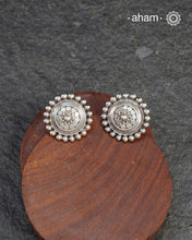 Mewad Studs handcrafted in 92.5 sterling silver. An ode to the glorious state of Rajasthan. Light weight, great as everyday and ethnic wear.