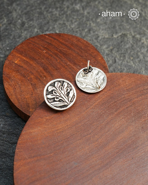 Mewad Chitai Silver Earrings