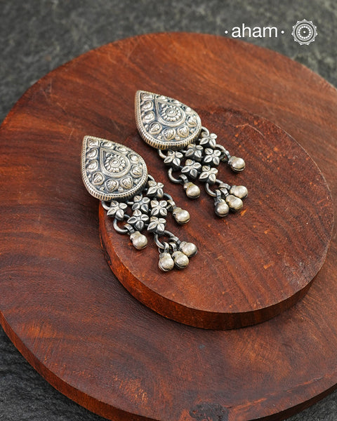 Mewad Studs handcrafted in 92.5 sterling silver. An ode to the glorious state of Rajasthan. Light weight, great as everyday and ethnic wear.