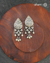 Mewad Studs handcrafted in 92.5 sterling silver. An ode to the glorious state of Rajasthan. Light weight, great as everyday and ethnic wear.