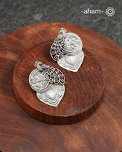 Mewad earrings handcrafted in 92.5 sterling silver. An ode to the glorious state of Rajasthan. Light weight, great as everyday and ethnic wear.