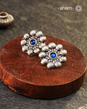 Mewad earrings handcrafted in silver. An ode to the glorious state of Rajasthan. Light weight, great as everyday and ethnic wear.