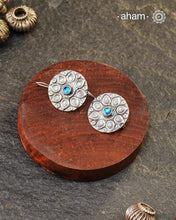 Mewad earrings handcrafted in silver. An ode to the glorious state of Rajasthan. Light weight, great as everyday and ethnic wear.