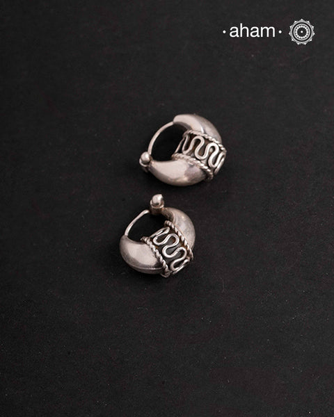 Mini Silver Hoops