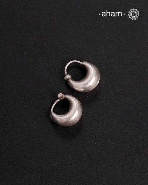 Mini Silver Hoops