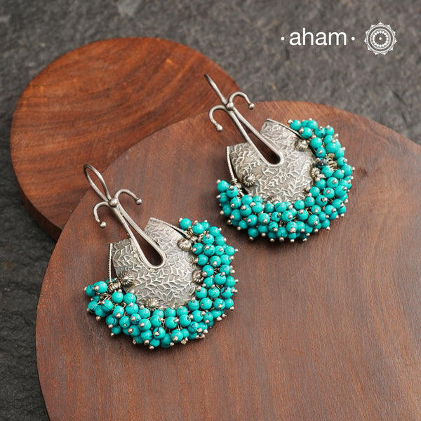 Summer Love Turquoise Silver Earrings