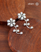 Summer Love Pearl Silver Earrings