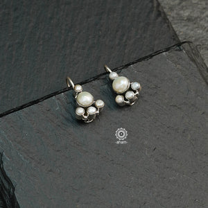 Circular Pearl Drop Earring Aham Jewellery – aham jewellery