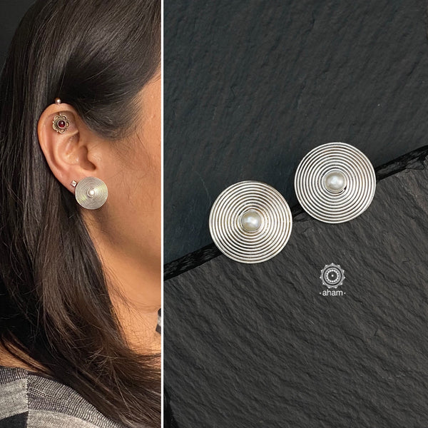 Buy S.Leaf AAA + Freshwater Cultured Pearl Stud Earrings for Women Sterling  Silver Everyday Wear (White, 7) Online at Lowest Price Ever in India |  Check Reviews & Ratings - Shop The World