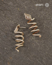 Odhisa Tribal Nagali Silver Earrings