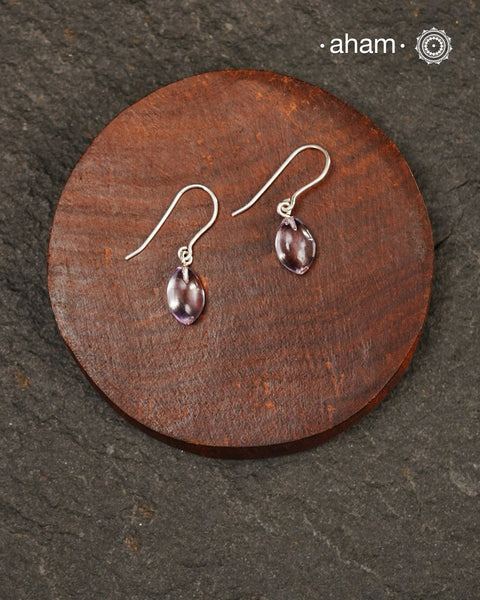 Contemporary light weight earrings in 92.5 silver.Minimalist work wear jewellery.Perfect wear from Dawn to Dusk.