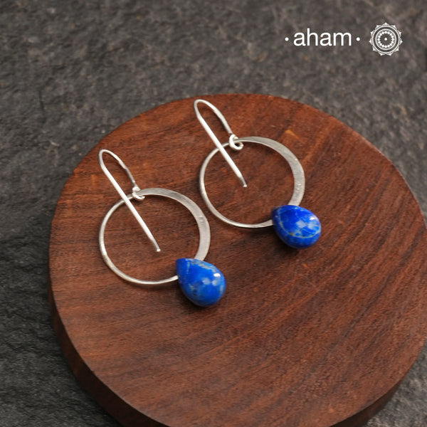 Contemporary light weight earrings in 92.5 silver. Minimalist work wear jewellery.Perfect wear from Dawn to Dusk 