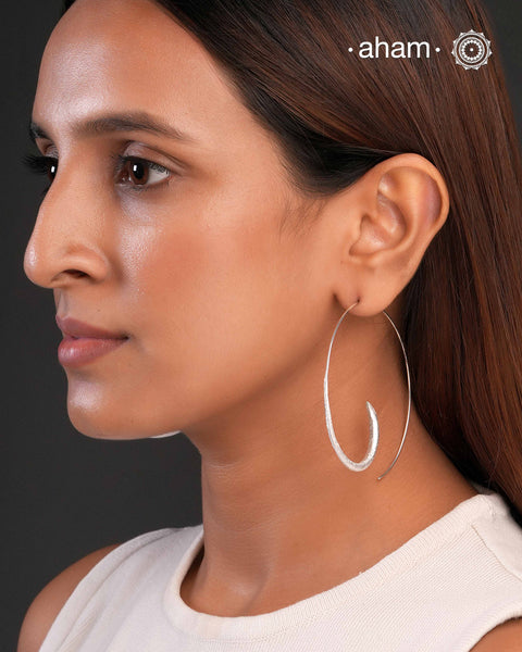 AM.PM Oversized Silver Earring