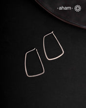 AM.PM Square Silver Hoops