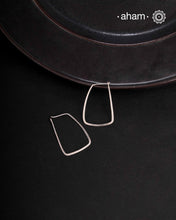 AM.PM Square Silver Hoops