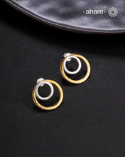AM.PM Dual Tone 2in1 Silver Earring