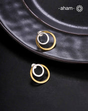 AM.PM Dual Tone 2in1 Silver Earring