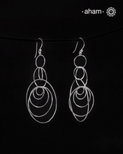 Contemporary light weight earrings in 92.5 silver.For those who love the drama without the weight.Perfect wear from Dawn to Dusk