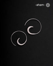 Contemporary light weight earrings in 92.5 silver.Minimalist work wear jewellery.Perfect wear from Dawn to Dusk