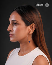 AM.PM Lapiz Drop Silver Hoops