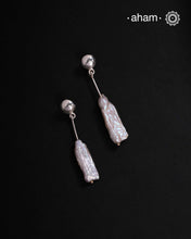 Baroque Pearl Silver Earring