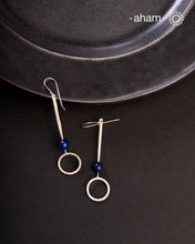 A.M P.M Silver Earring