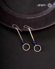 A.M P.M Silver Earring