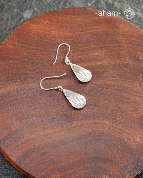 A.M P.M Silver Earrings