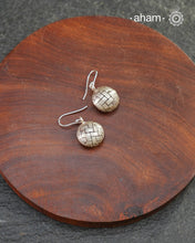 A.M P.M Silver Earrings