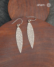 A.M P.M Silver Earrings