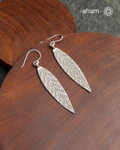 A.M P.M Silver Earrings