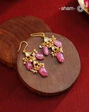 Step up your fashion game with our Gold Polish Silver Earrings! These unique earrings are crafted in lightweight silver with a stunning gold polish and beautiful pearls and pink stones. Easy to wear and effortlessly stylish, you'll love the playful combination of silver and gold. Elevate any outfit with these fun earrings!