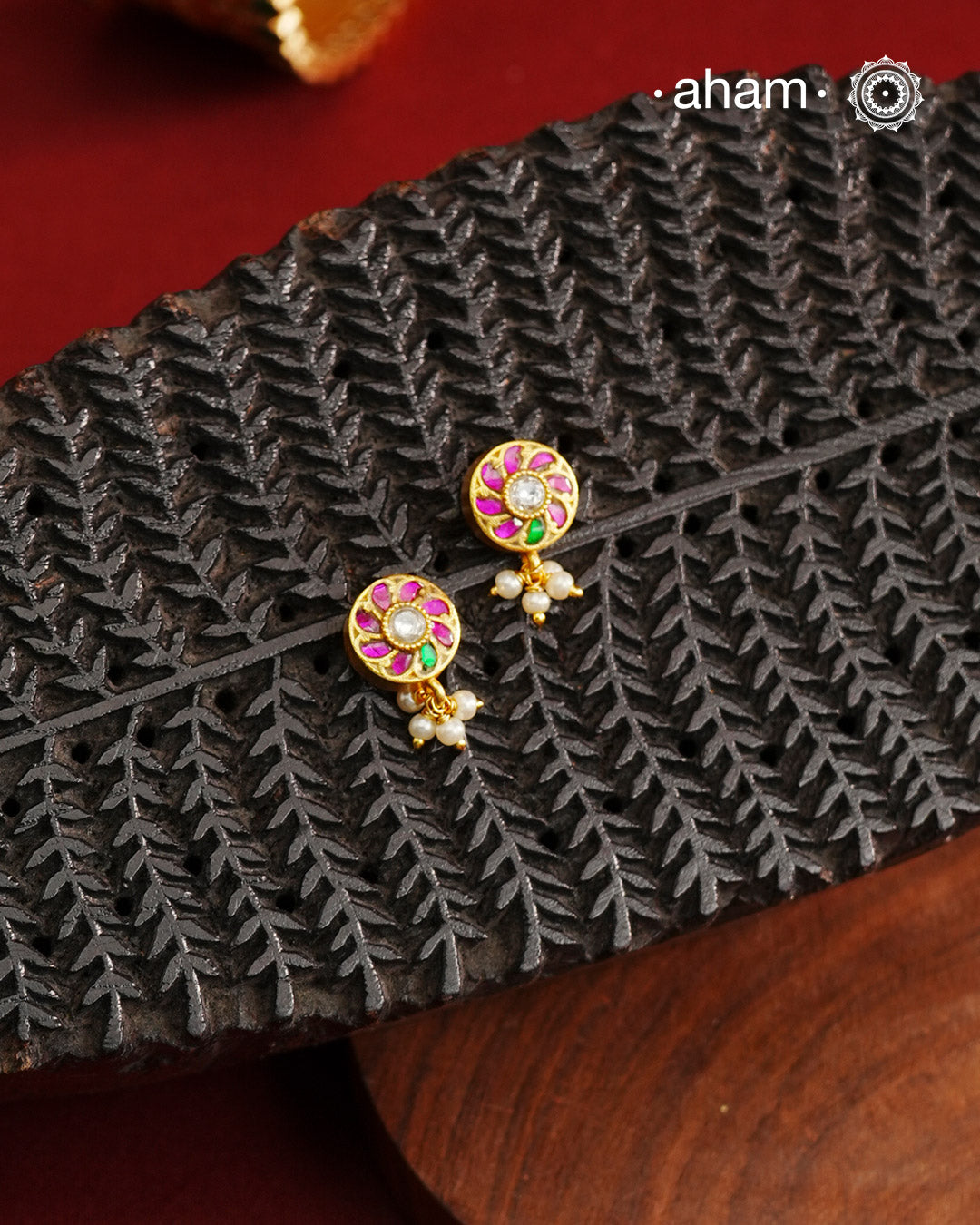 Mini Gold Polish Silver Studs