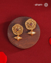 Gold Polish Silver Earrings