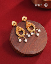 Gold Polish Silver Earrings