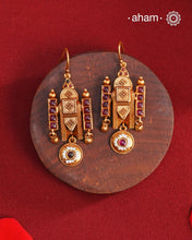 Gold Polish Silver Earrings