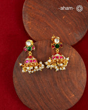 Gold Polish Silver Jhumkie