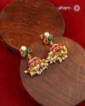Gold Polish Silver Jhumkie