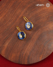 Gold Polish Silver Earrings feature exquisite kundan inlay work, blending traditional craftsmanship with contemporary style. Perfectly suited for Indo-Western ensembles, they add a touch of elegance and sophistication to your look. Crafted with attention to detail making them a versatile accessory for special occasions.